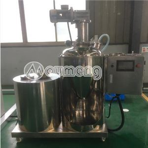 Single cone helical ribbon vacuum mixing dryer